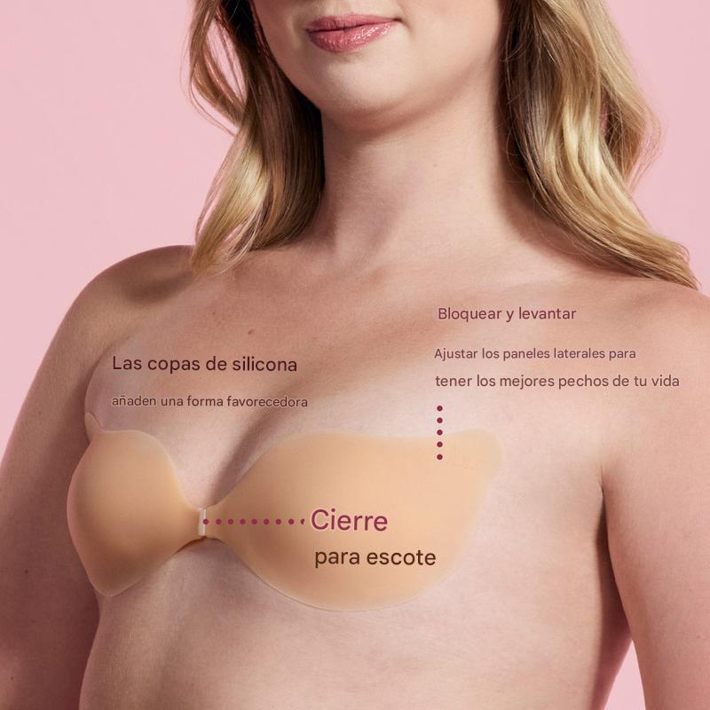 Sujetador Invisible Push Up™ – El secreto para un escote bonito sin que se note