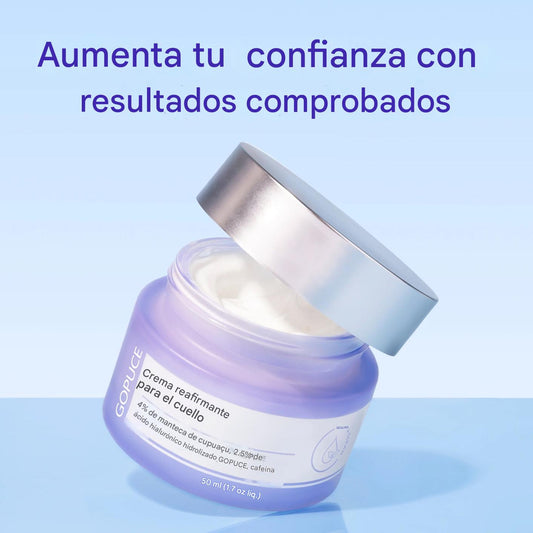 Crema Tensora Cuello & Papada - Adiós arrugas, flacidez y “cuello de pavo” en 4 semanas.