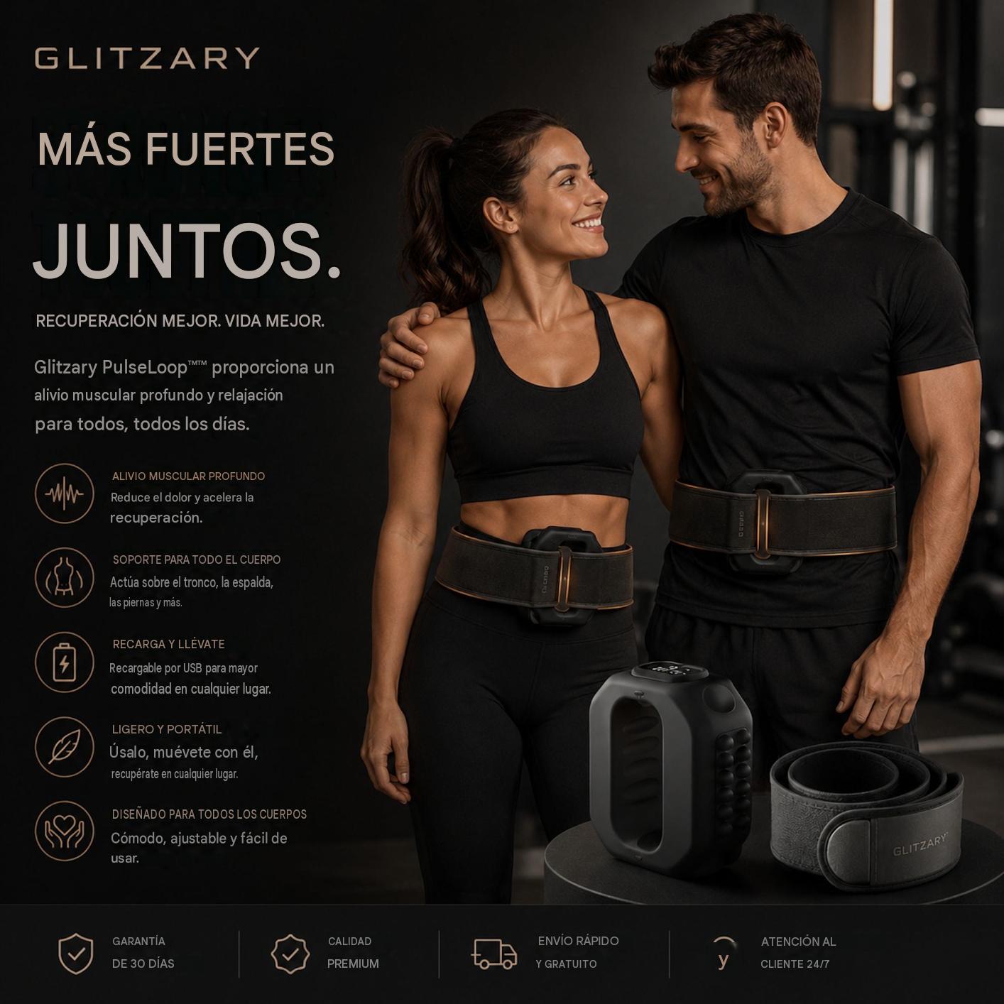 Vibra Core™ | Cinturón Reductor de Abdomen