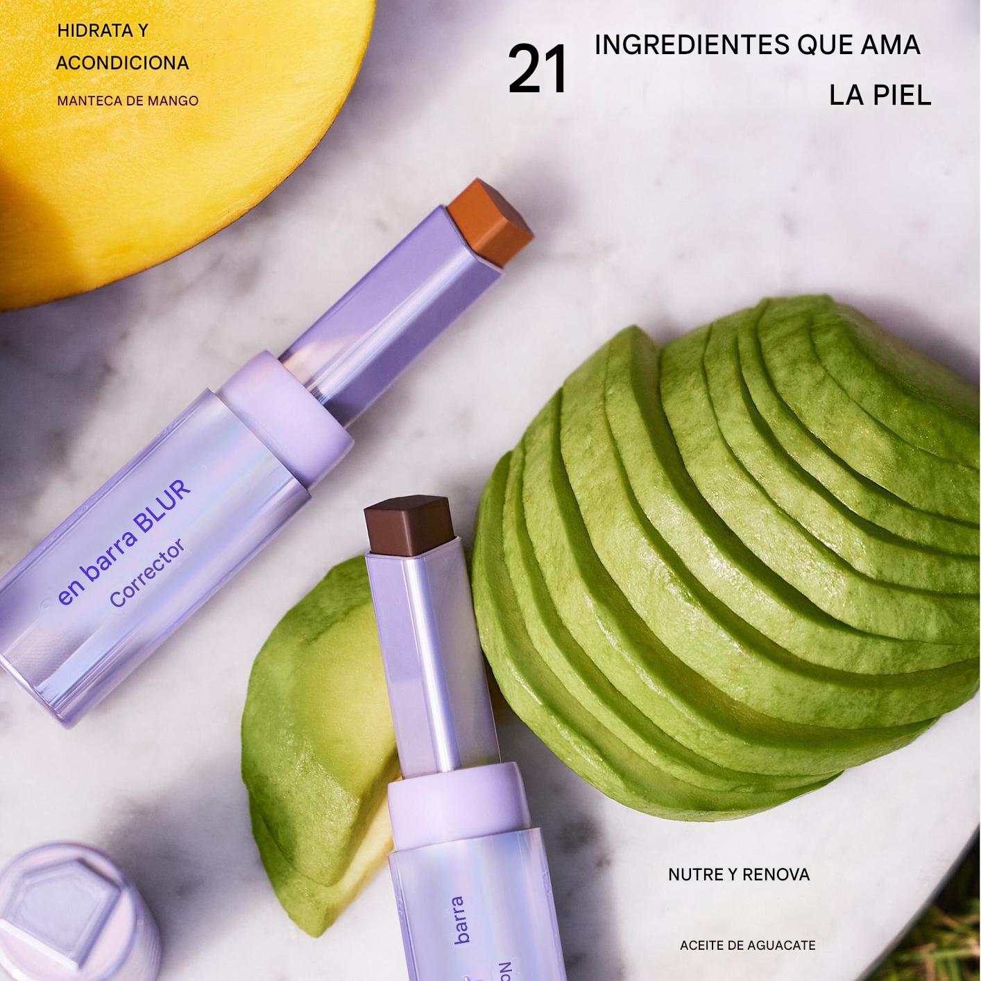 Corrector en barra para difuminar
