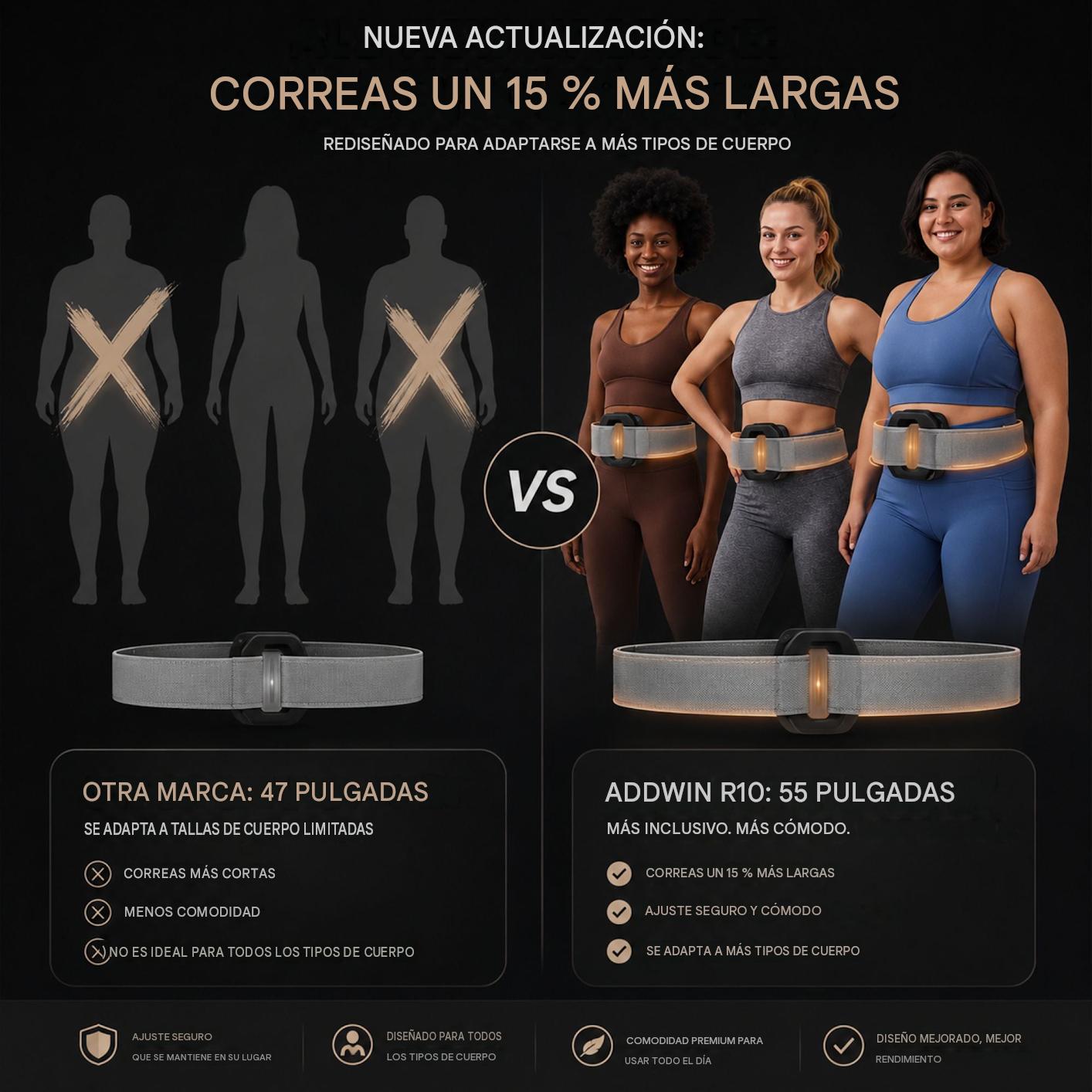 Vibra Core™ | Cinturón Reductor de Abdomen