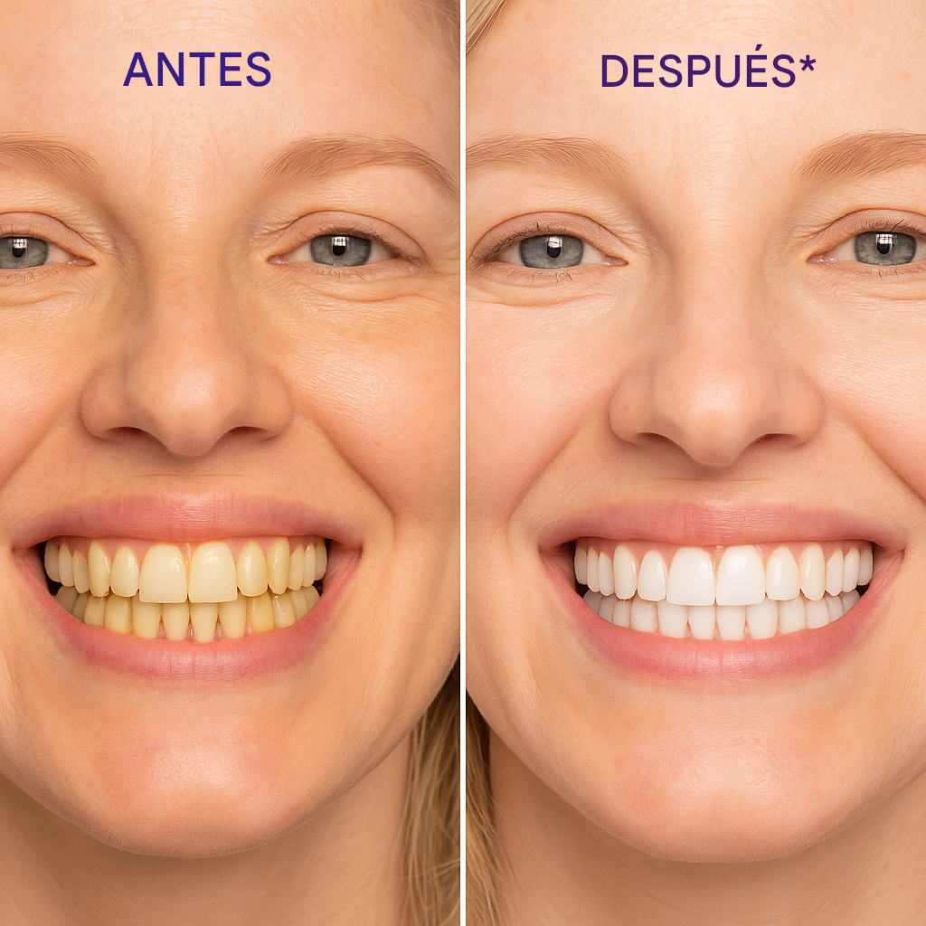 Tiras Blanqueadoras de Künova - Sin peróxido: sonrisa más blanca sin sensibilidad.