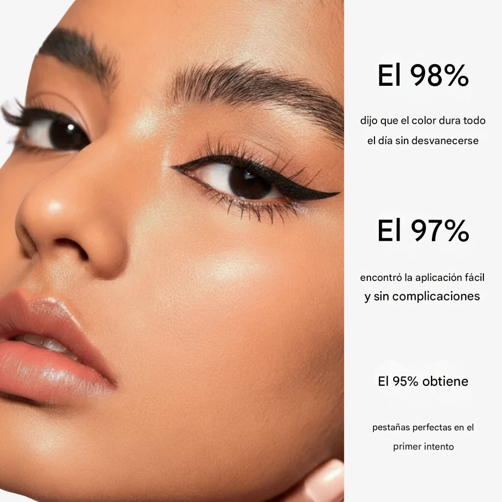 Delineador de ojos con sello giratorio