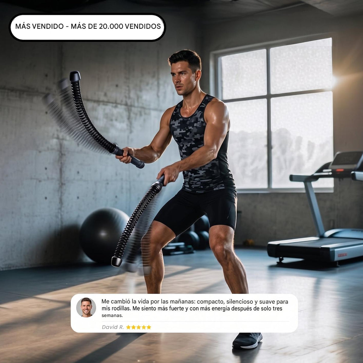 Cuerdas de Batalla Flex™ | Recupera tu Forma, a tu Ritmo