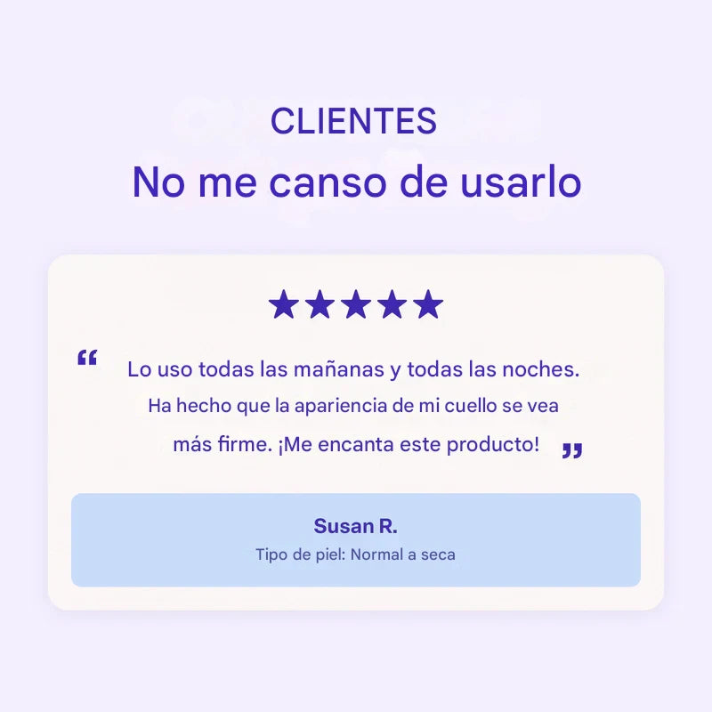 Crema Tensora Cuello & Papada - Adiós arrugas, flacidez y “cuello de pavo” en 4 semanas.