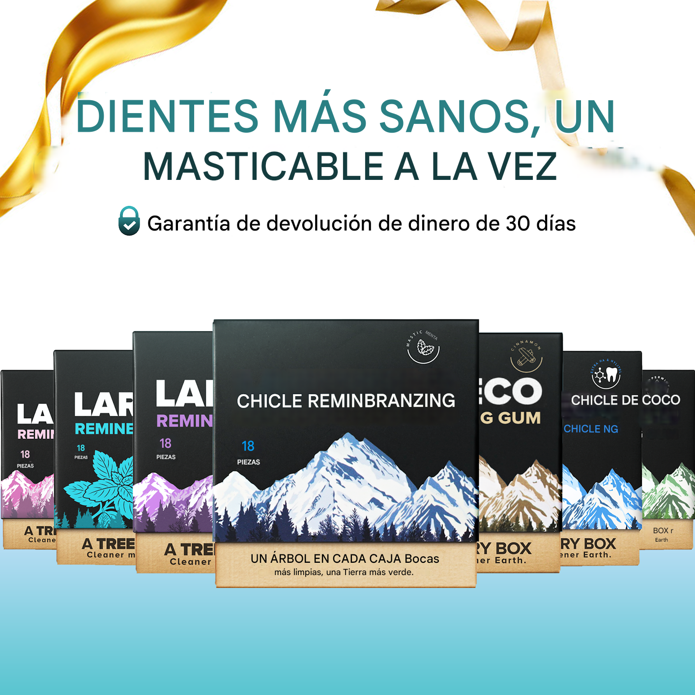 Chicle Remineralizante - Adiós sangrado de encías