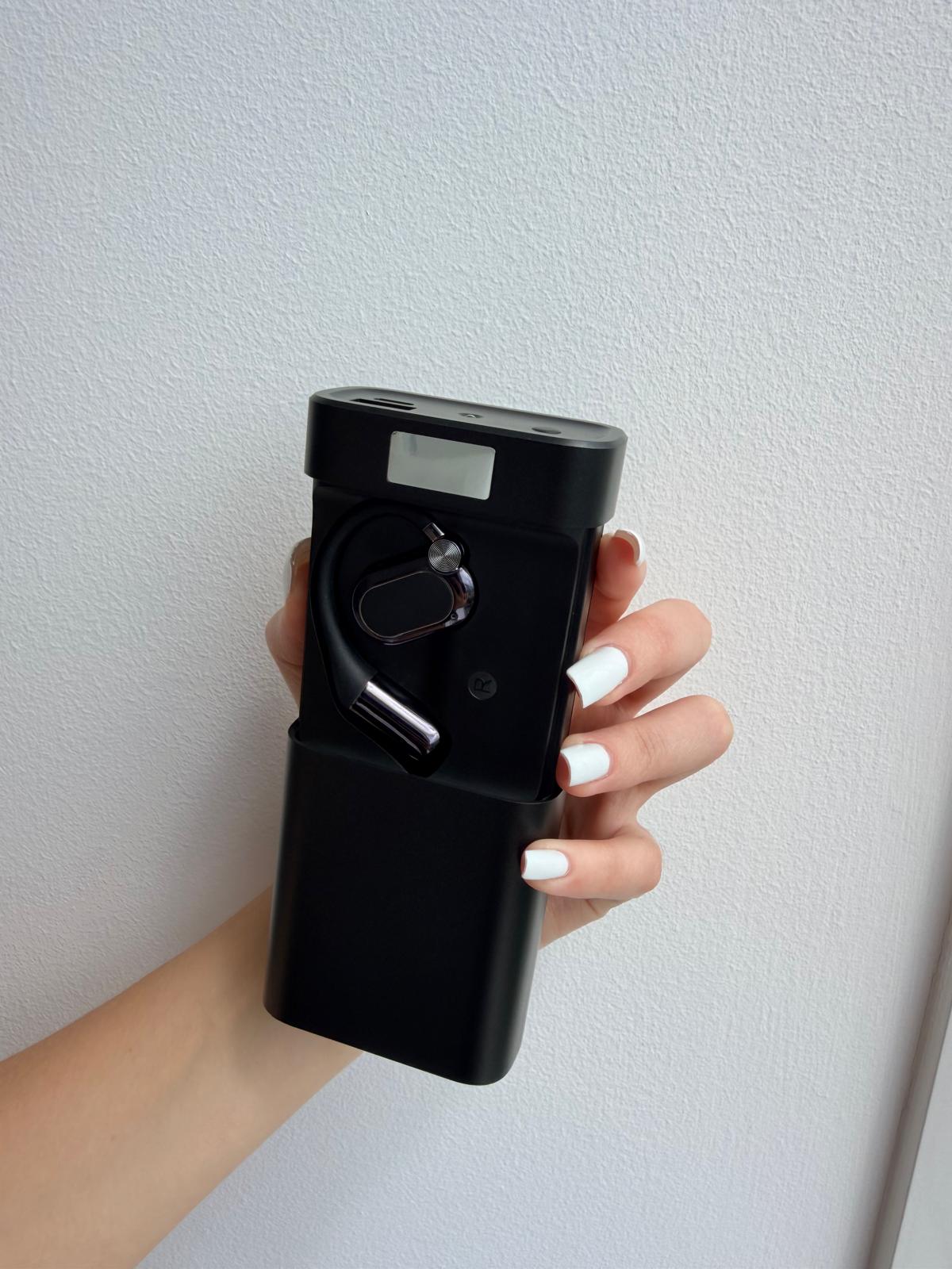 OpenAir 3 en 1: auriculares, batería externa y luz LED