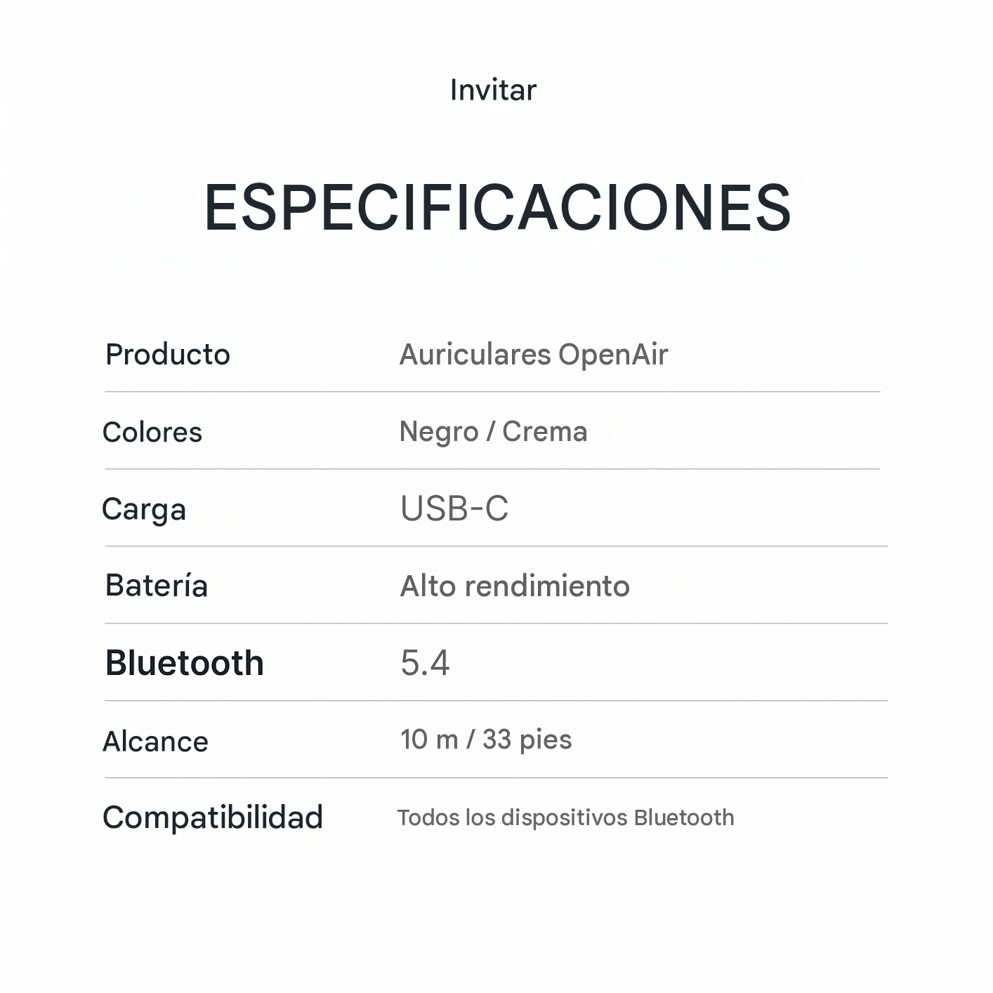 OpenAir 3 en 1: auriculares, batería externa y luz LED